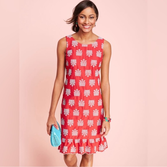 Talbots Dresses & Skirts - Talbots Cute Embroidered Summer Dress - 14p